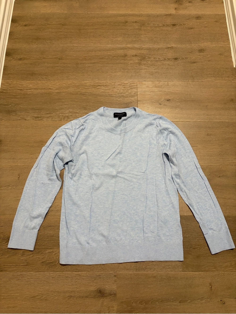 Light Blue Crewneck woSweater